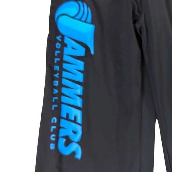 Smacks Sportswear ~ Jammers Volleyball Club ~ Black Long Pants ~ size XS - Picture 3 of 10